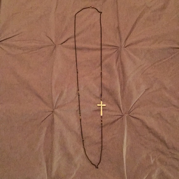 Long cross necklace - Picture 2 of 2
